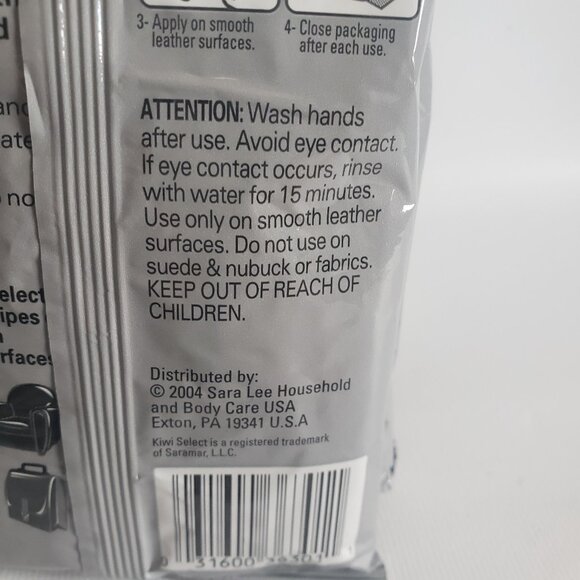 Kiwi Express Shine Clean And Shine Wipes Box of 6 Packs 15 Per Pack All Colours - Picture 11 of 14